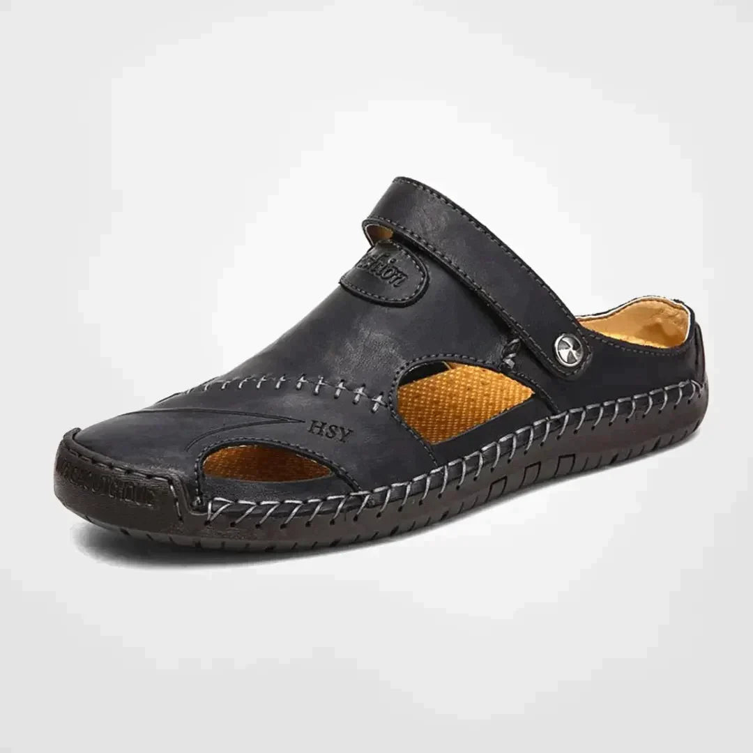 W&W Mode | Orthopädische Ledersandalen