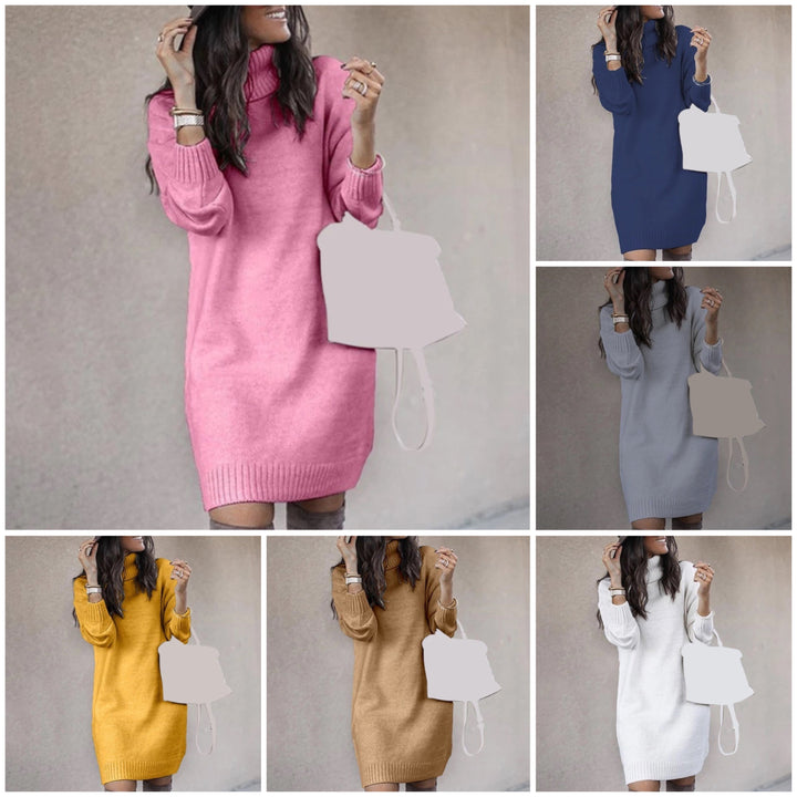 W&W Mode | Langes Strickkleid