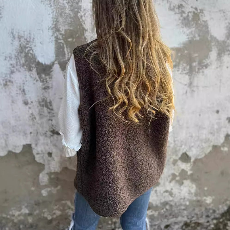 W&W Mode | Warm Vintage Weste für Damen