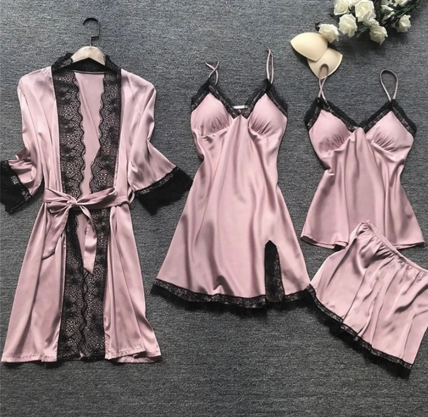 W&W Mode | Satin Pyjama Satz