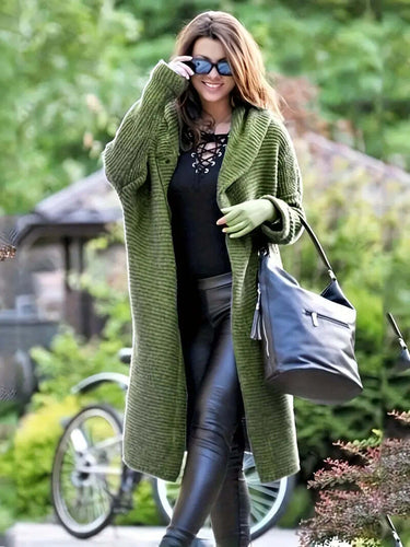 W&W Mode | Warme, Lange Strickjacke