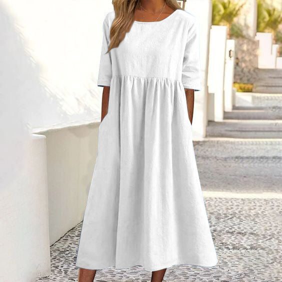 W&W Mode | HALBSCHLÜPFEN MIDI-KLEID