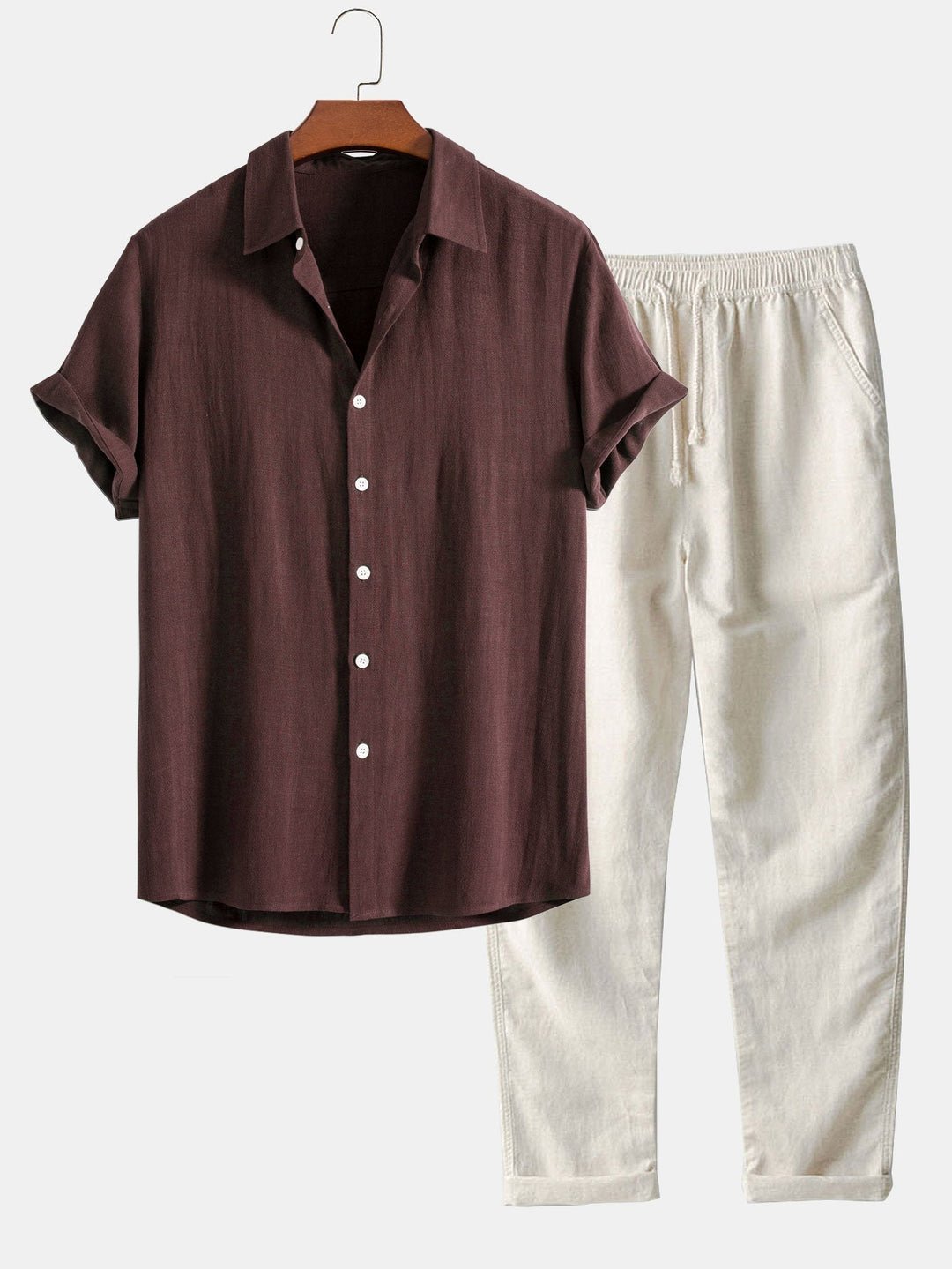 W&W Mode | Herren Sommer Satz Mit Shirt Und Shorts Leicht, Atmungsaktiv & Stilvoll