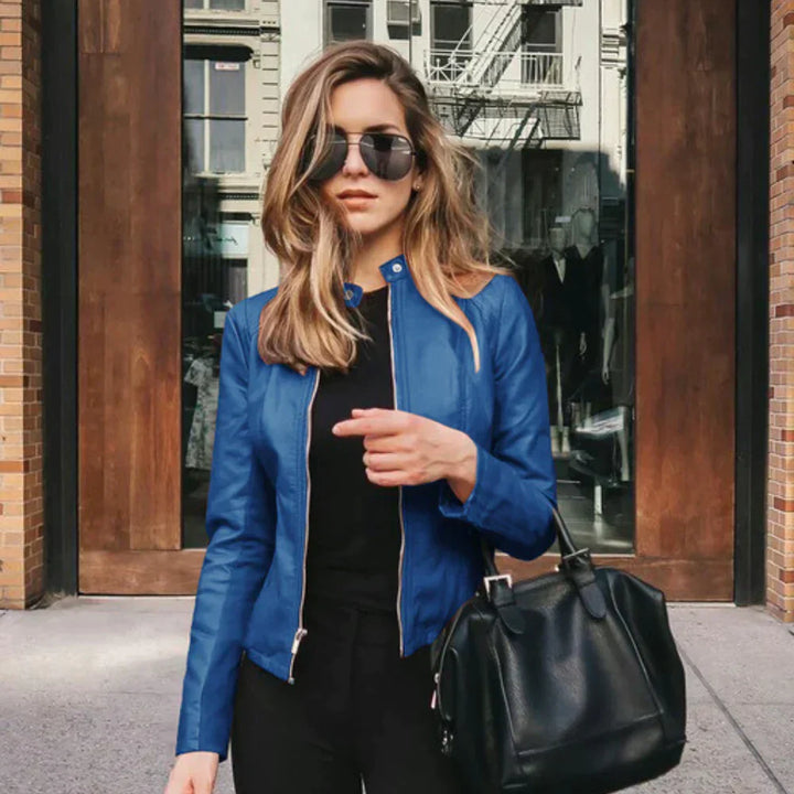 Damen Lederjacke