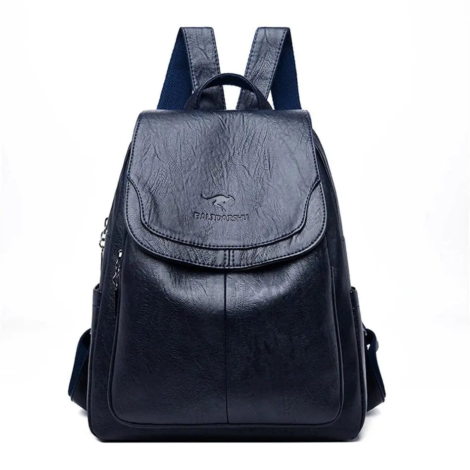 W&W Mode | Anti Diebstahl Rucksack Aus Leder