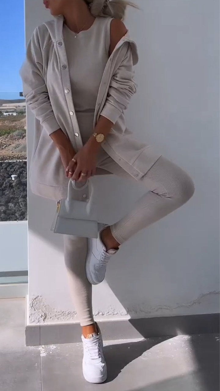 W&W Mode | Weste Und Sweatshirt Mit Kapuze