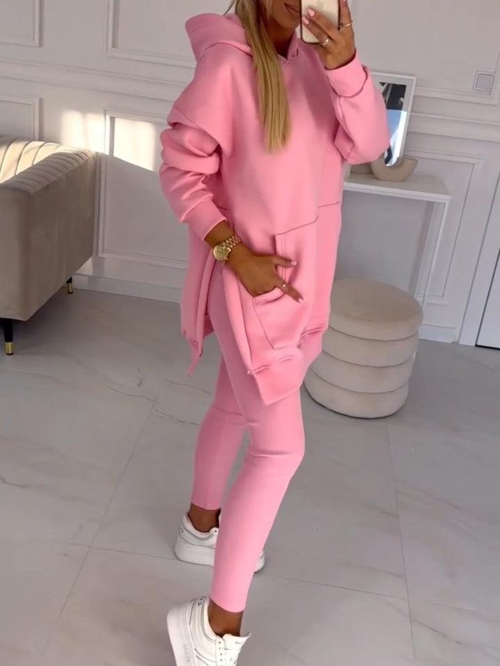 Kapuzenpulli | Leggings 2 in 1