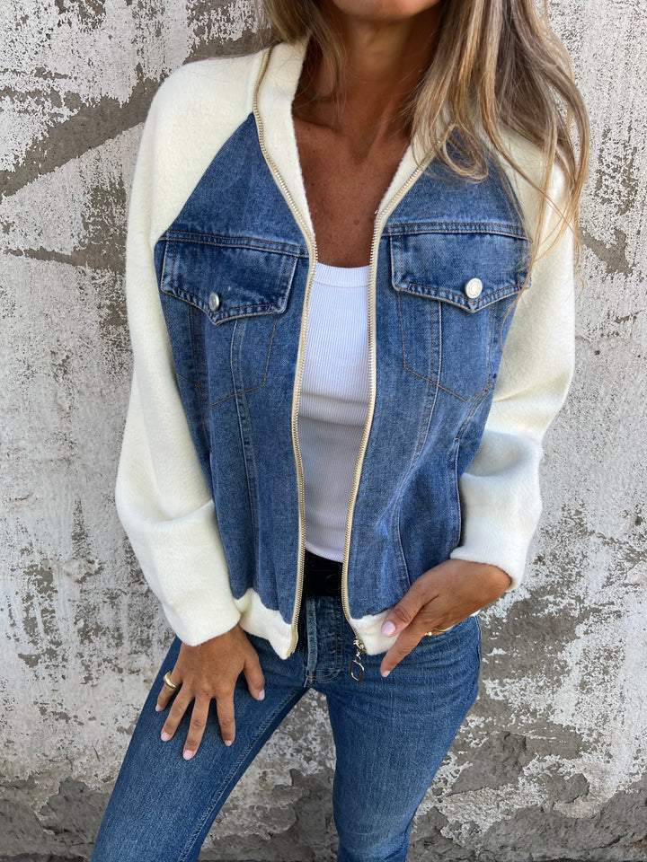 W&W Mode | Moderne Jacke mit Denim
