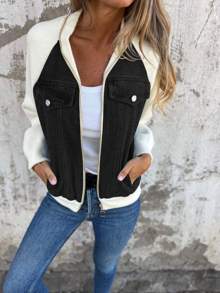 W&W Mode - Moderne Trendy Jeansjack