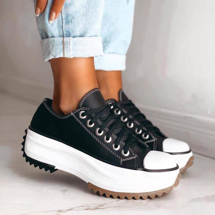 W&W Mode | Orthopädische Plateau Sneakers