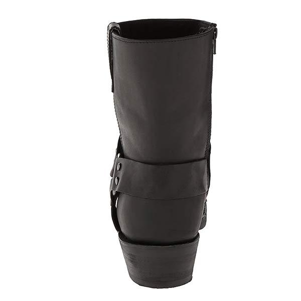 W&W Mode | Western Cowboy Stiefel Mit Seitlichem Reißverschluss Für Männer