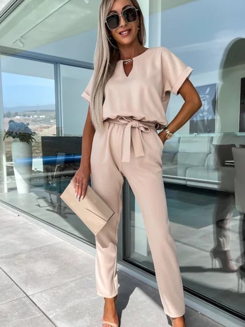 W&W Mode | Jumpsuit mit Knoten