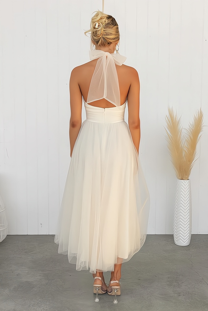 W&W Mode | Stilvolles Ärmelloses Partykleid - Perfekt für einen Raffinierten Abendlook