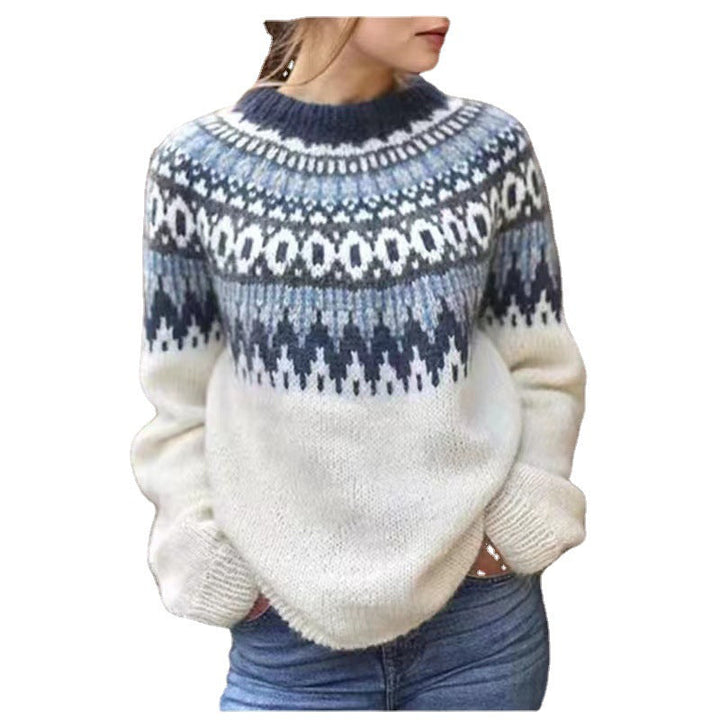 Kaschmir-Strickpullover mit weicher Haptik