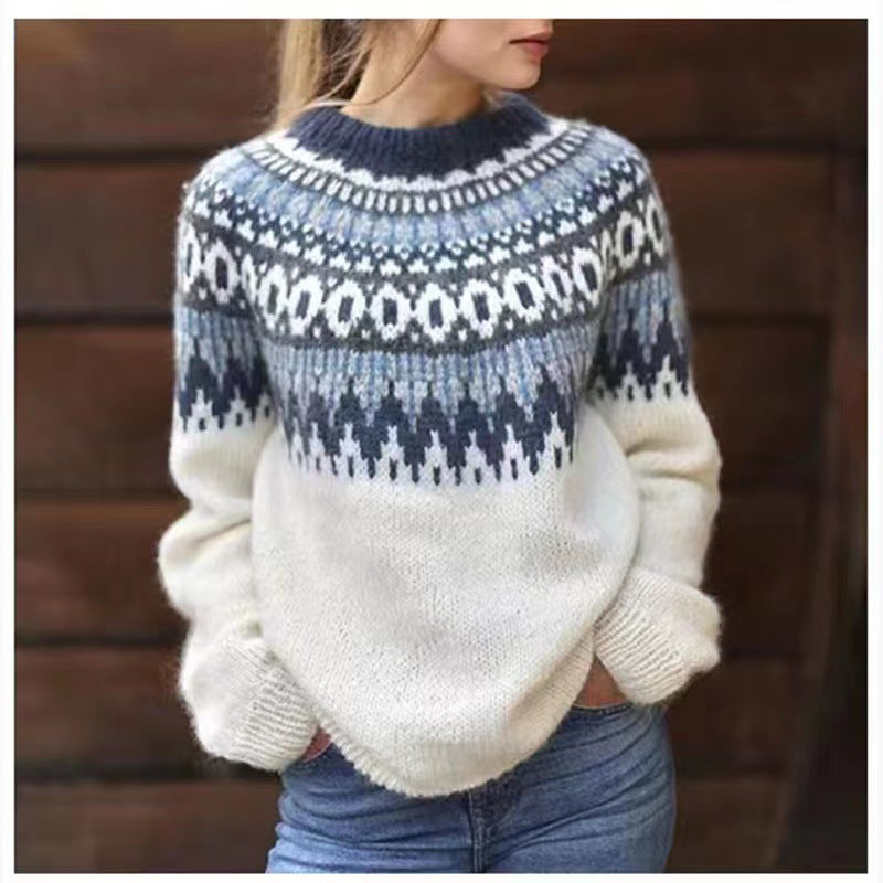 Kaschmir-Strickpullover mit weicher Haptik
