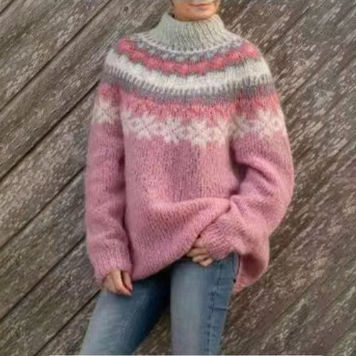 Kaschmir-Strickpullover mit weicher Haptik