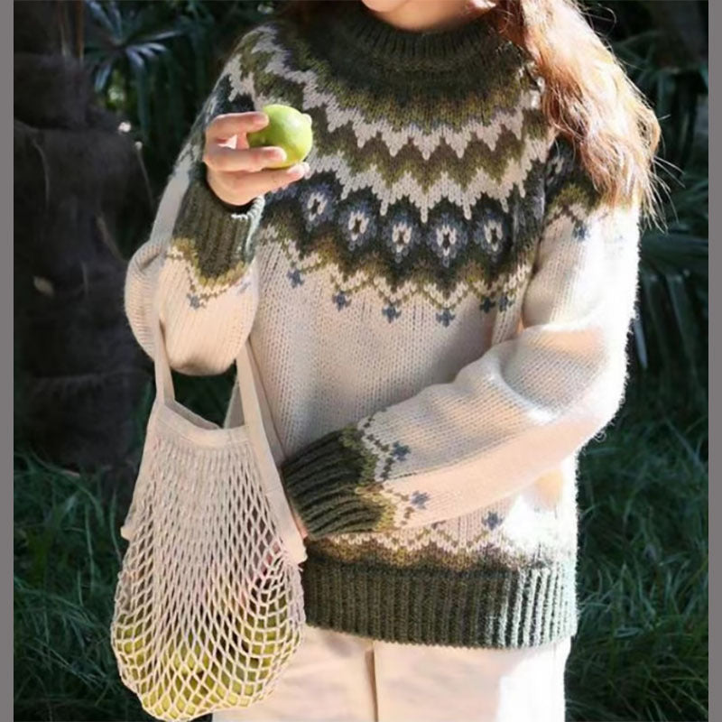 Kaschmir-Strickpullover mit weicher Haptik