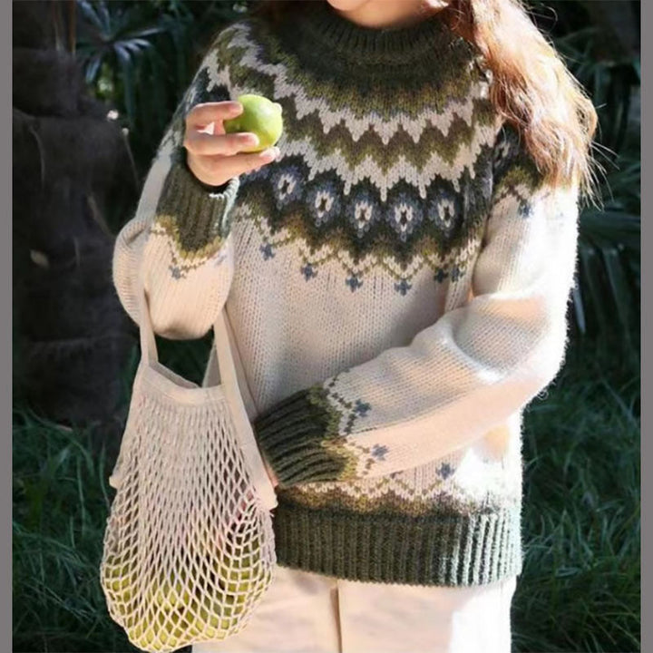 Kaschmir-Strickpullover mit weicher Haptik