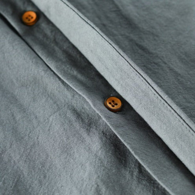 W&W Mode | Minimalistisches Kimono Hemd Für Herren