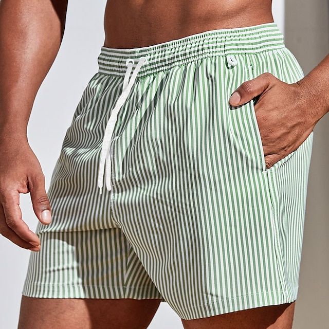 W&W Mode | Klassische Gestreifte Boardshorts