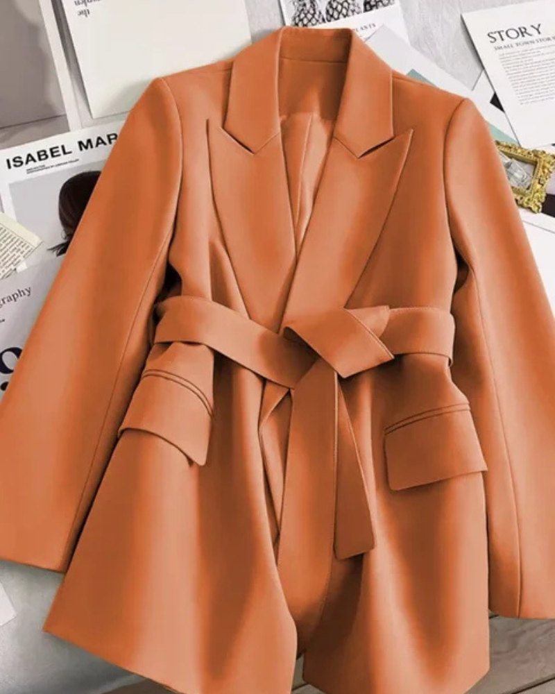 W&W Mode | Damen Klassisch Trenchcoat Schwarz Jacke