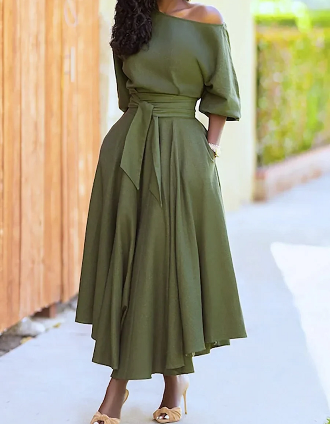 W&W Mode | Kleid Festlich Elegant Midi