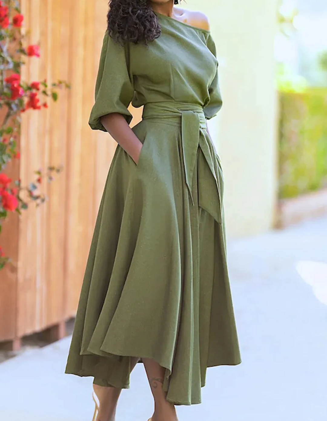W&W Mode | Kleid Festlich Elegant Midi