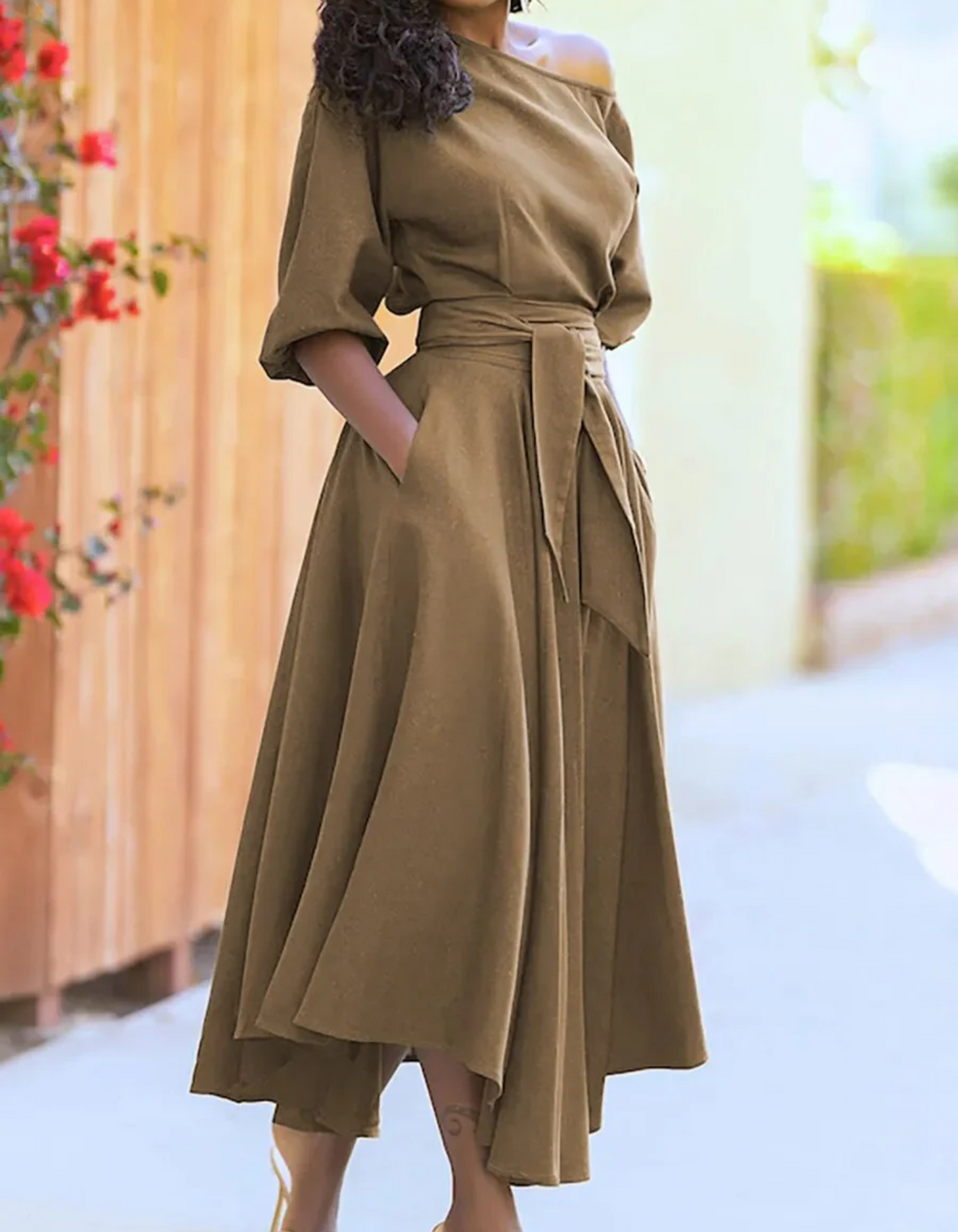 W&W Mode | Kleid Festlich Elegant Midi