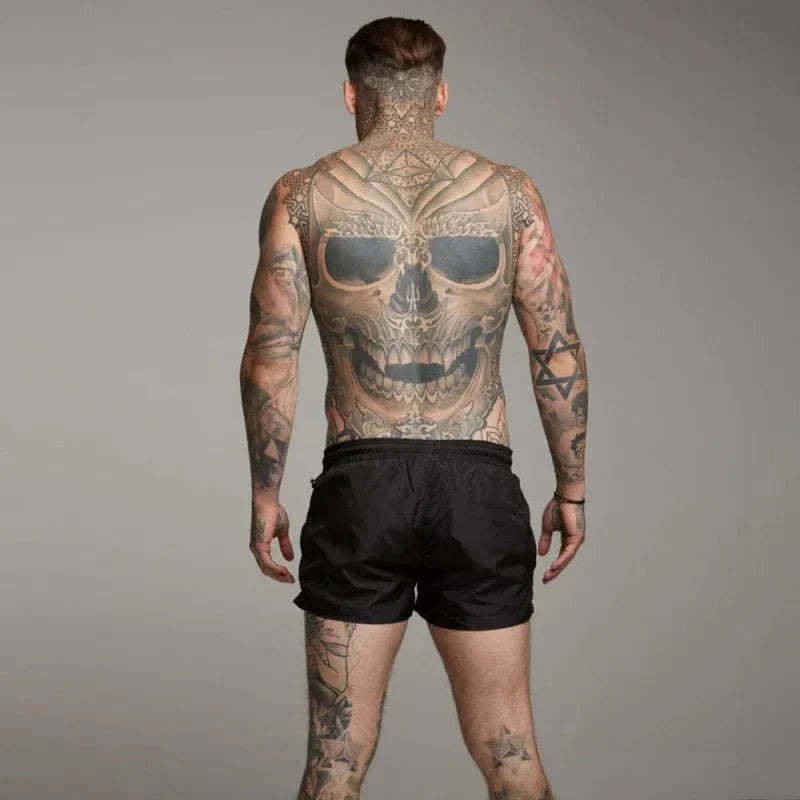 W&W Mode | Kurze Badeshorts für Männer mit Tasche