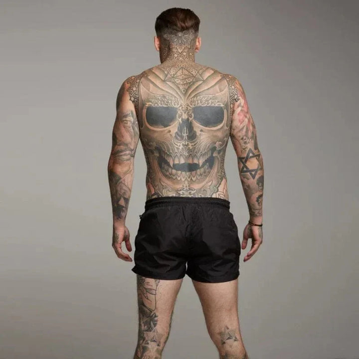W&W Mode | Kurze Badeshorts für Männer mit Tasche