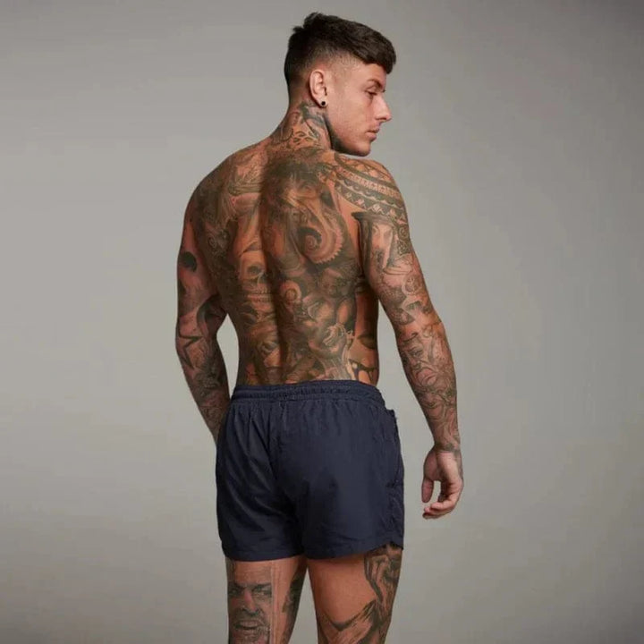 W&W Mode | Kurze Badeshorts für Männer mit Tasche