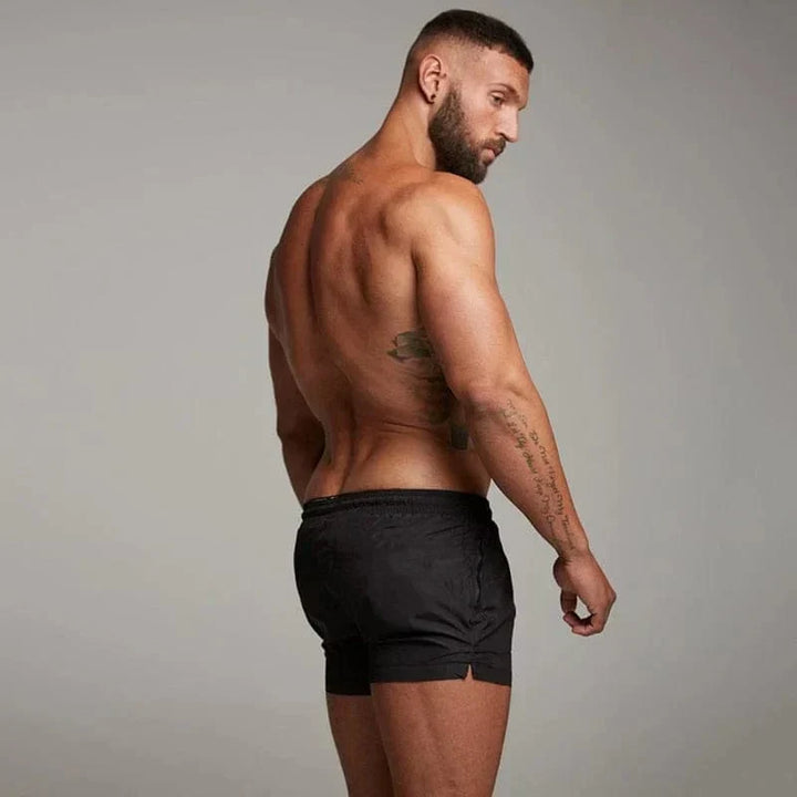 W&W Mode | Kurze Badeshorts für Männer mit Tasche
