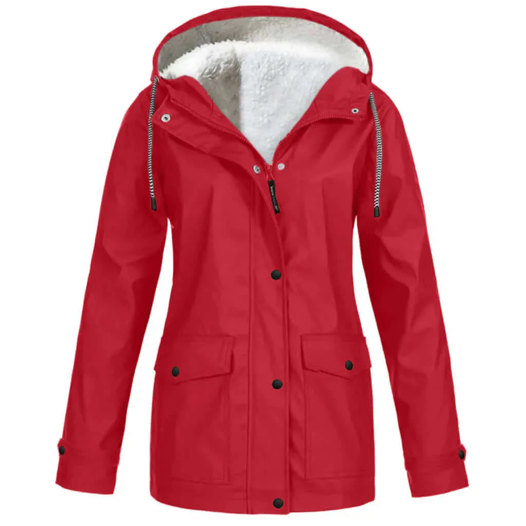 W&W Mode | Damen Leichte Regenjacke Wasserdichte