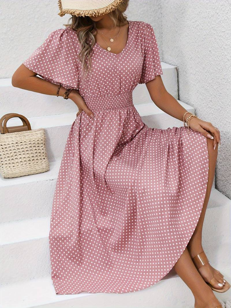 W&W Mode | Luftiges Midi Sommerkleid Schick