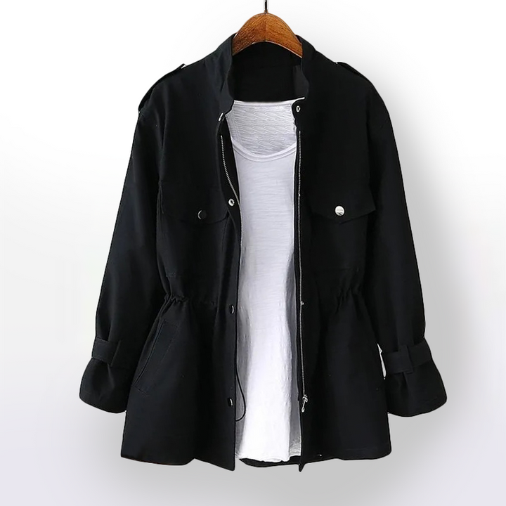 W&W Mode | Leichte Sommerjacke Damen Schwarz
