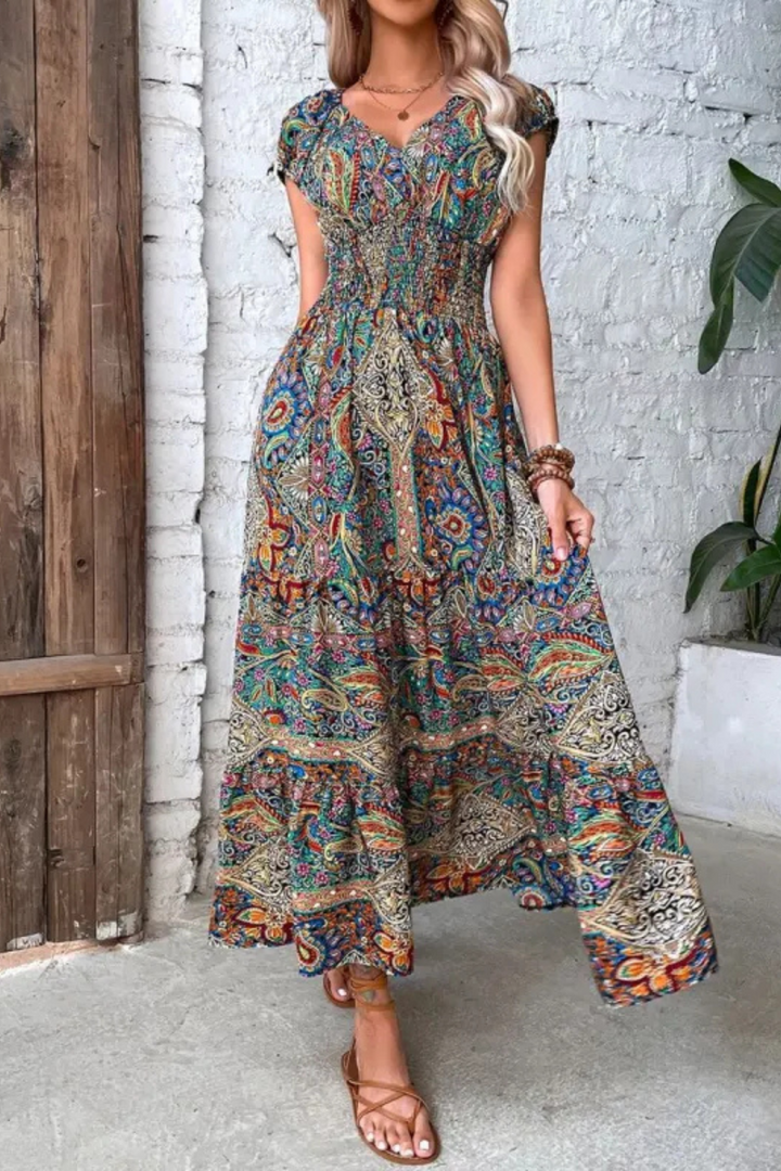 W&W Mode | Luftiges Sommerkleid Leicht Midi