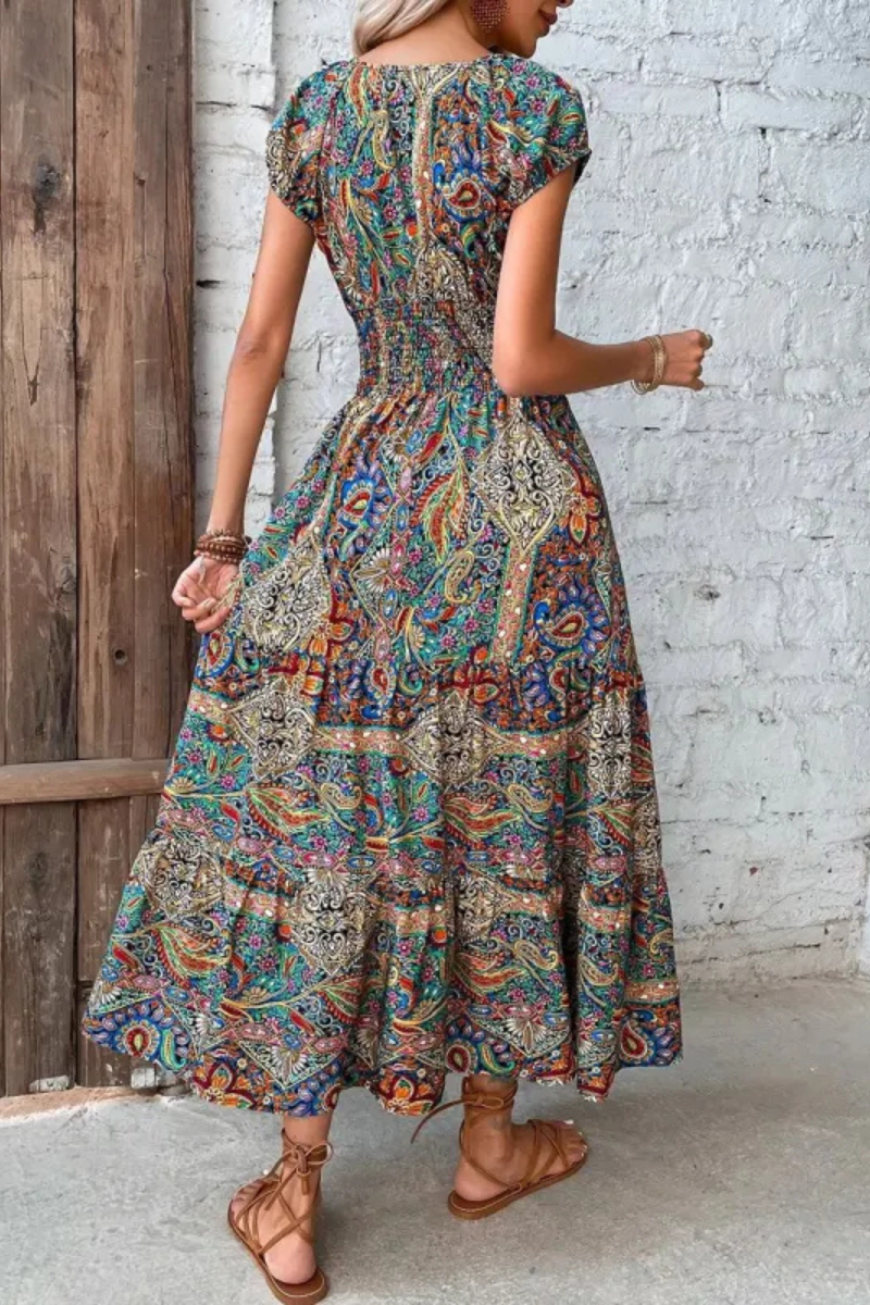 W&W Mode | Luftiges Sommerkleid Leicht Midi