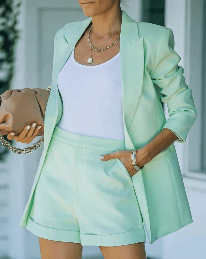 W&W Mode - Blazer & Shorts Set