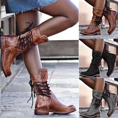 W&W Mode | Stilvolle Lederstiefel für Damen