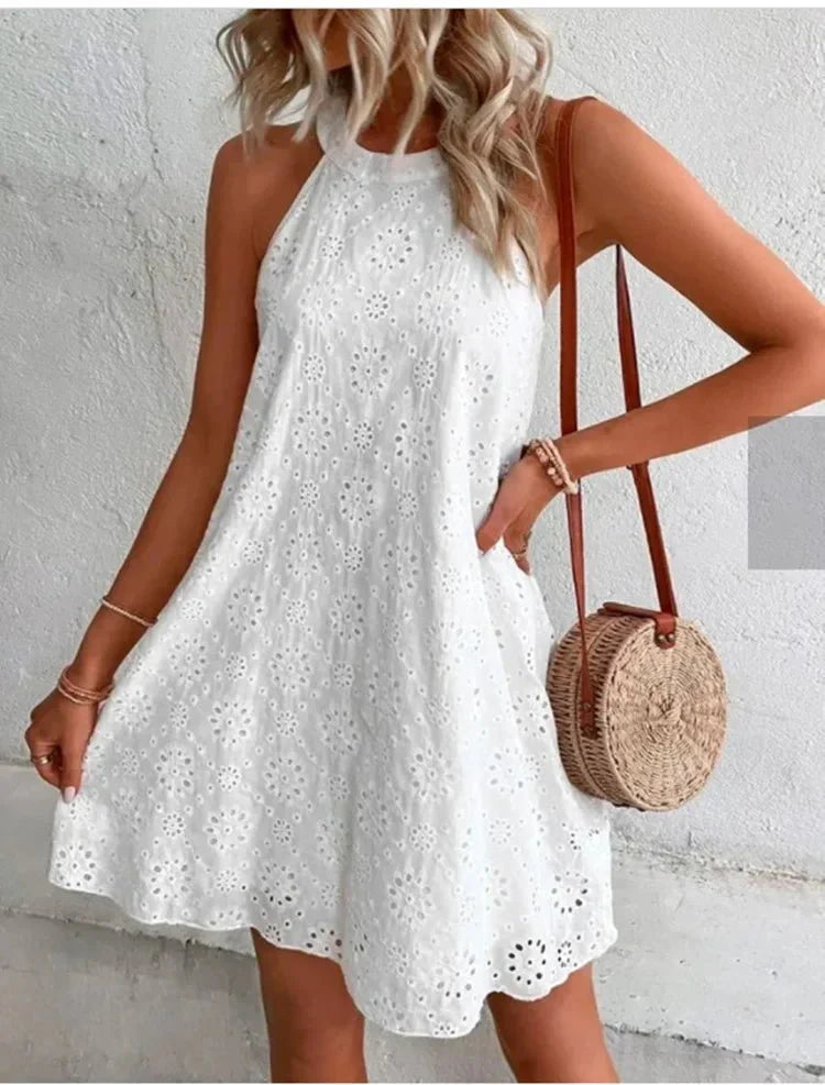 W&W Mode | Lässig Mini Kleid Ärmellos