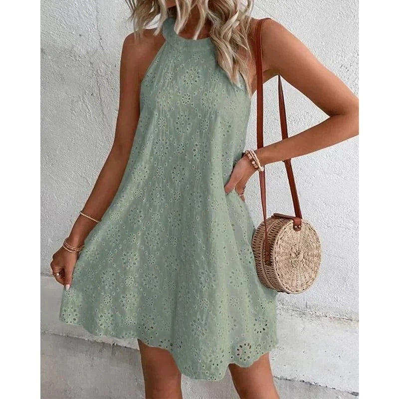 W&W Mode | Lässig Mini Kleid Ärmellos