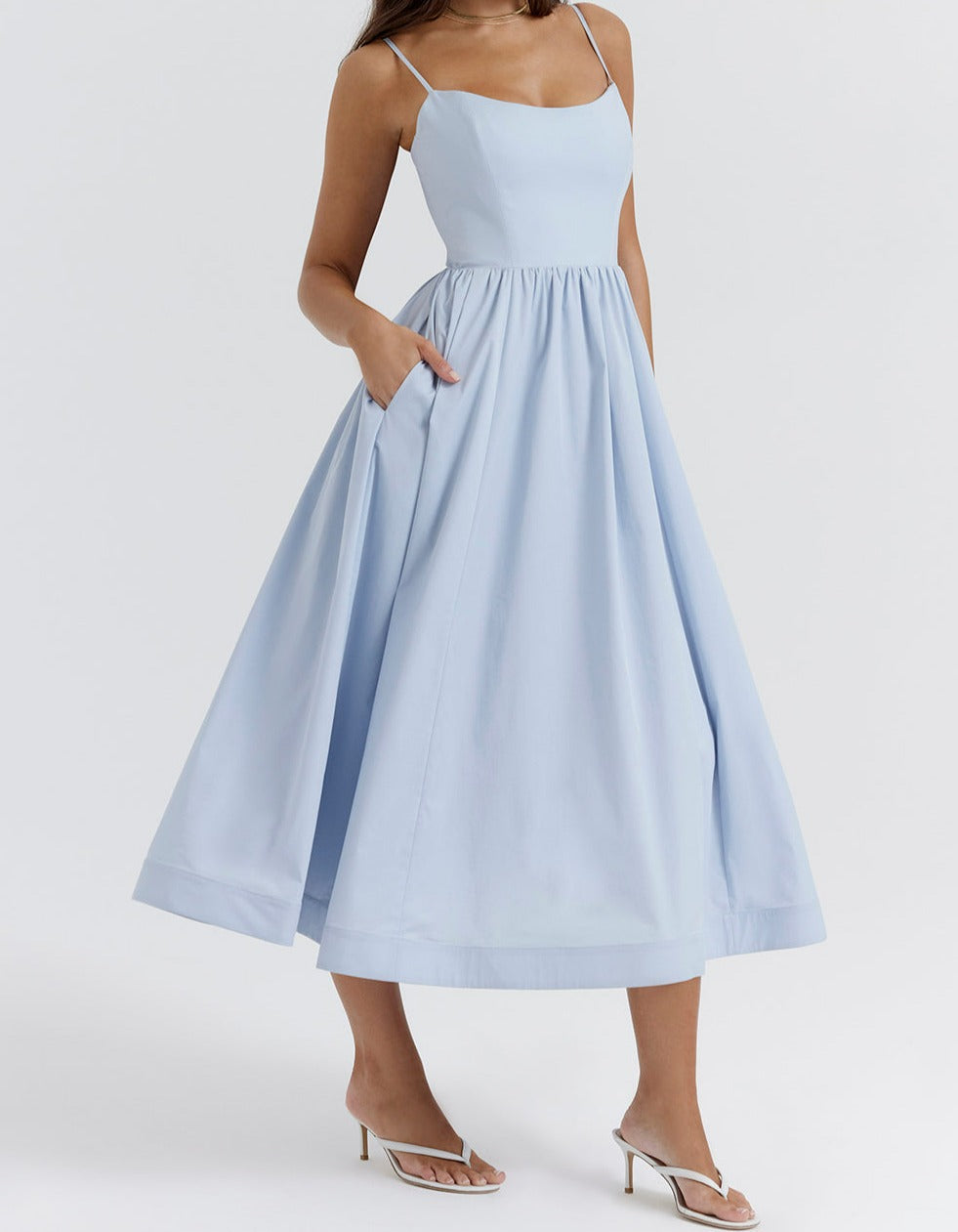 W&W Mode | Elegantes Midikleid Look