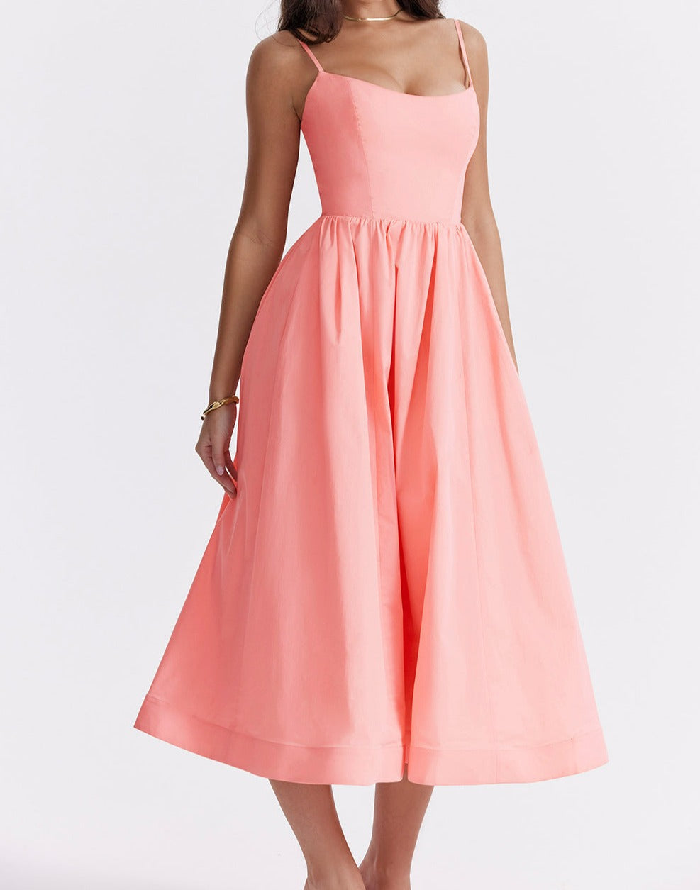 W&W Mode | Elegantes Midikleid Look