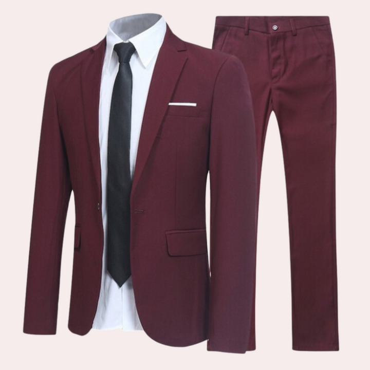 W&W Mode | Eleganter Herren Anzug Slim Fit, Vielseitig & Stilvoll