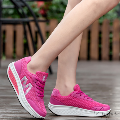 Orthopädische Sportschuhe mit Einlegesohle, Fußgewölbeunterstützung und Dämpfungssohle