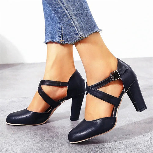 Damen-High-Heels mit gepolsterter Sohle