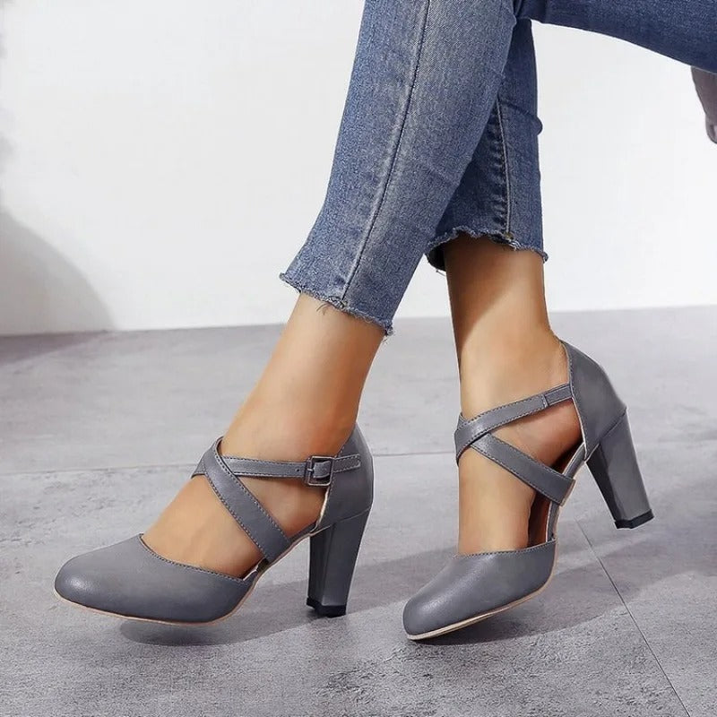 Damen-High-Heels mit gepolsterter Sohle