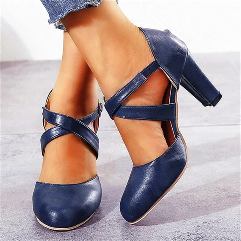 Damen-High-Heels mit gepolsterter Sohle
