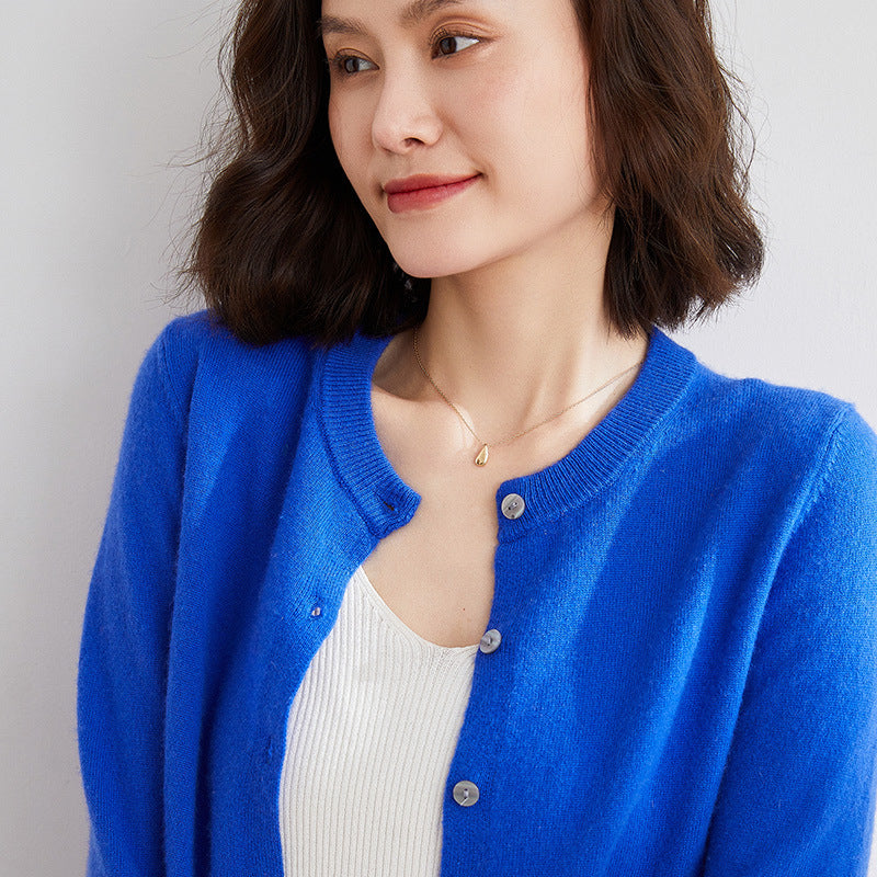 W&W Mode | Kuschelige Strickjacke mit feinem Muster