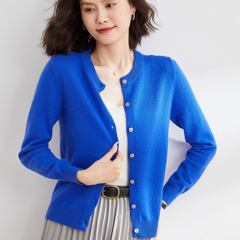 W&W Mode | Kuschelige Strickjacke mit feinem Muster